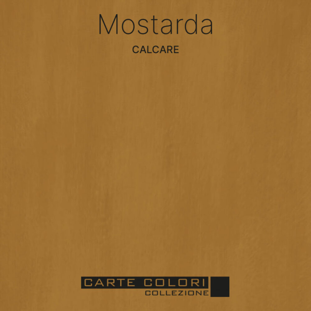 Carte Colori Calcare Kalkverf Mostarda CC039