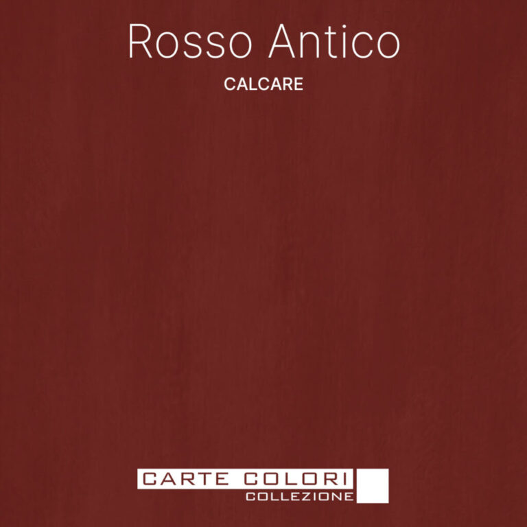 Carte Colori Calcare Kalkverf Rosso Antico CC048